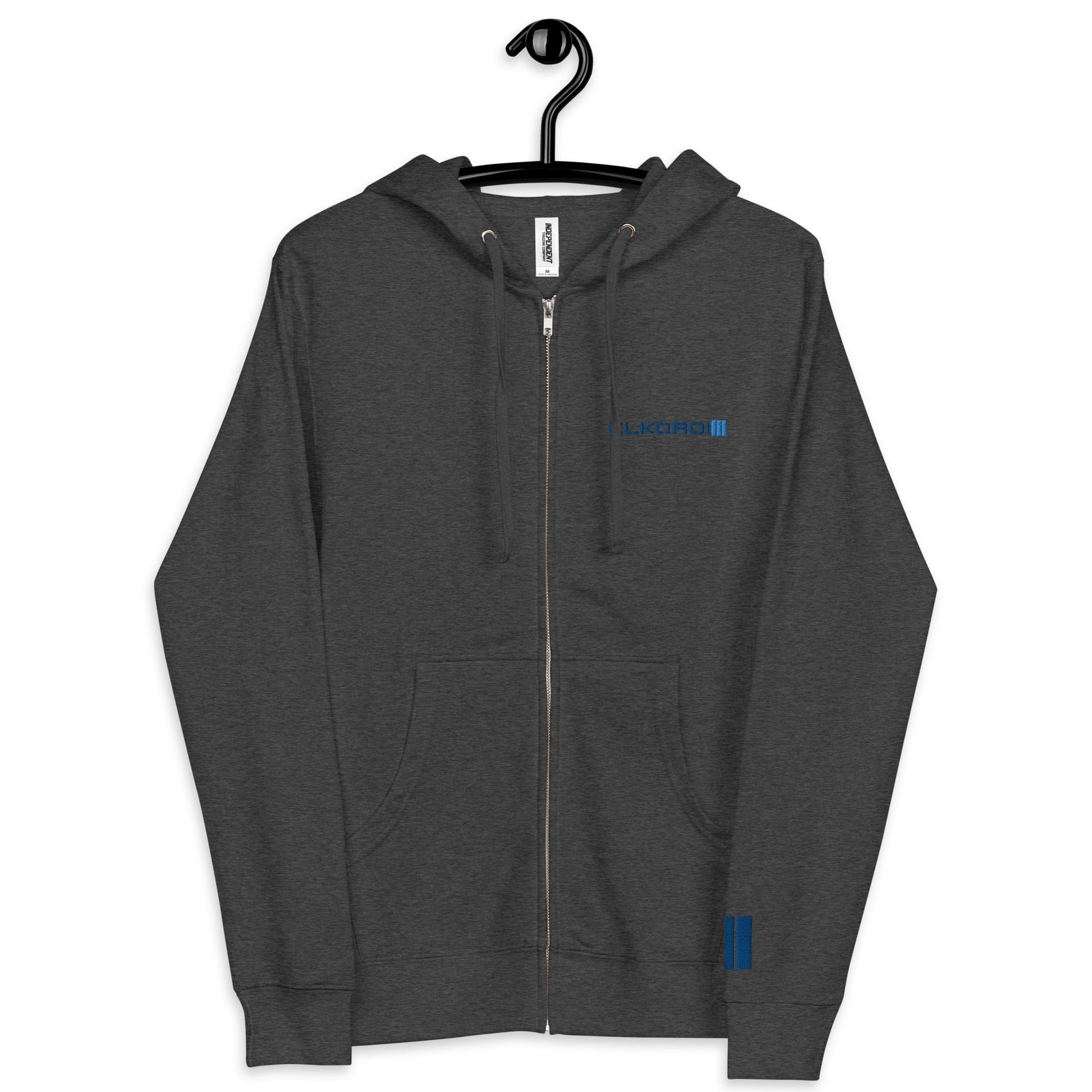 Unisex fleece zip up hoodie - Olettop